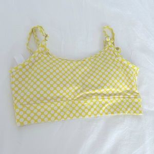 Lime Ricki swim top